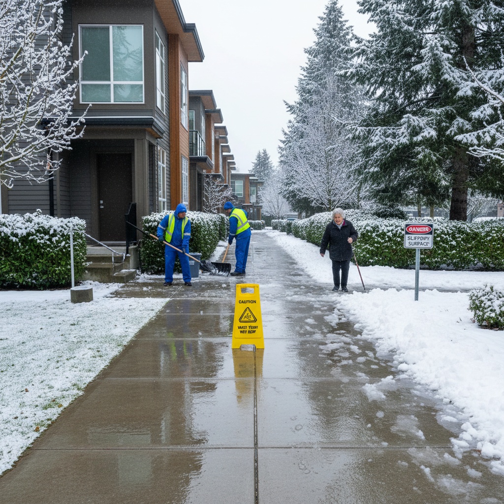 Why Reliable Snow & Ice Management Matters for Strata Safety